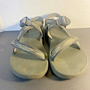 Chaco Mens Z/cloud Sandal Sport Shoe Hiking Outdoor Size 13M Olive Green